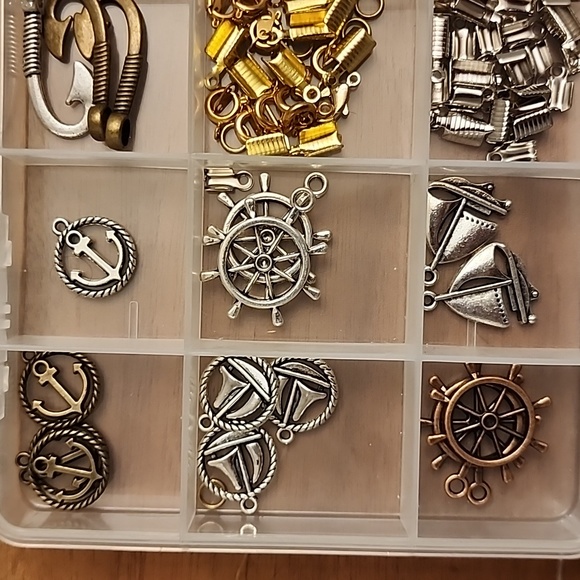 Jewelry making charms and finding for  nautical jewelry - Picture 2 of 13